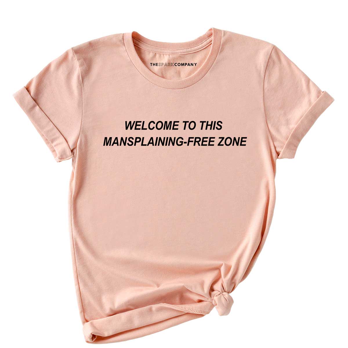 Mansplaining-Free Zone T-Shirt