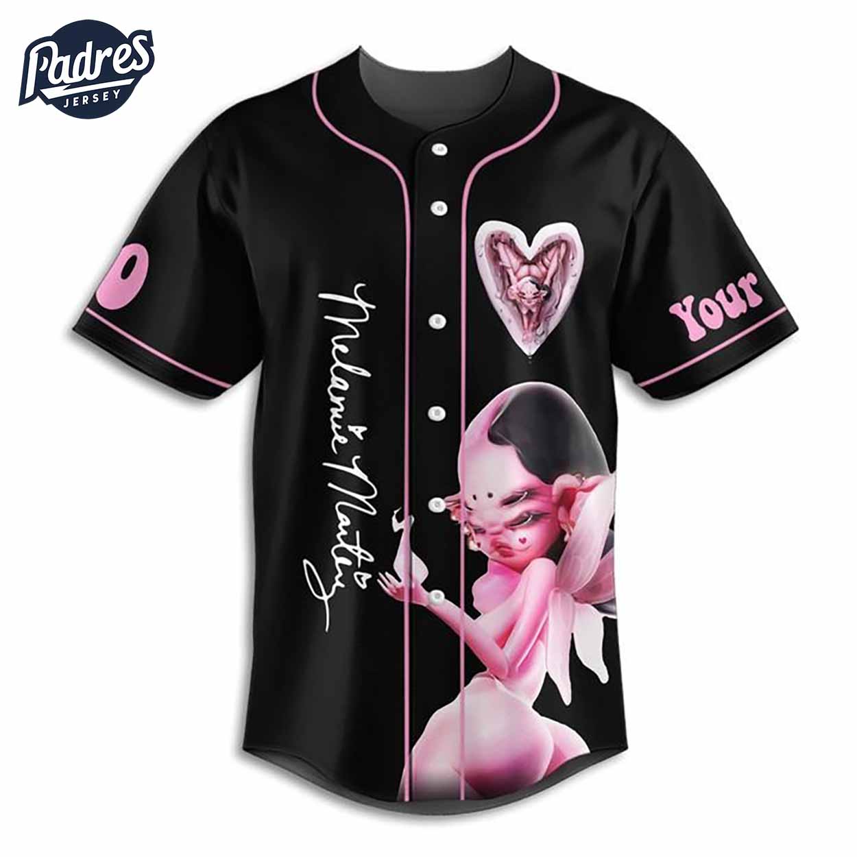 Melanie Martinez Custom Baseball Jersey - Padres Jersey Oasis: Elevate Your Baseball Style Game