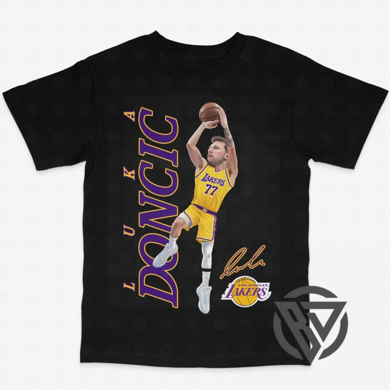 Luka Doncic Tee Shirt Los Angeles Lakers (BF)