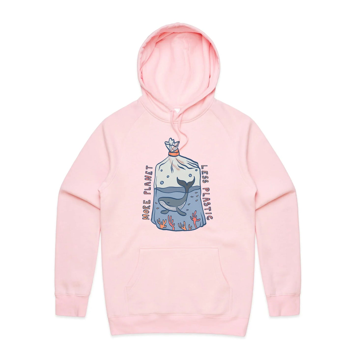More Planet, Less Plastic Hoodie