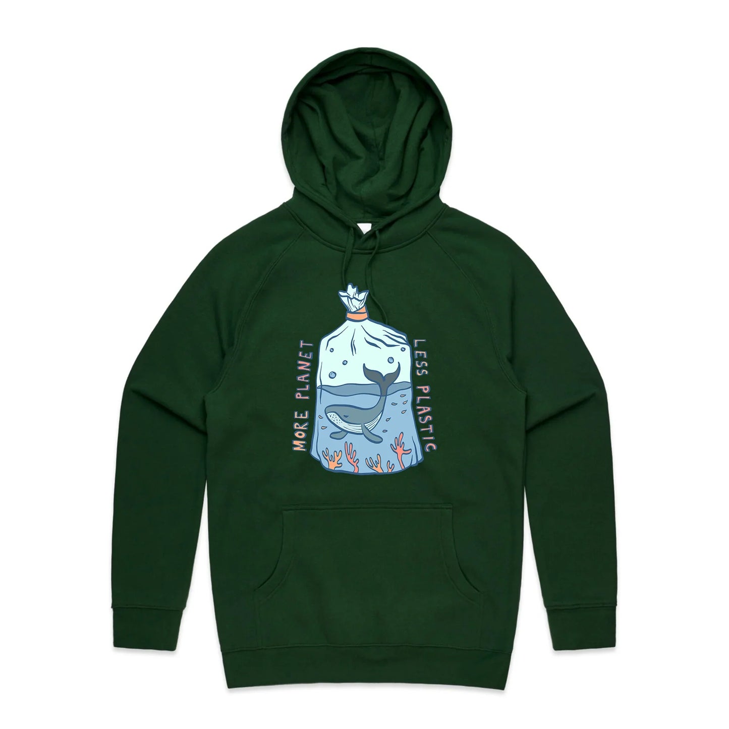 More Planet, Less Plastic Hoodie