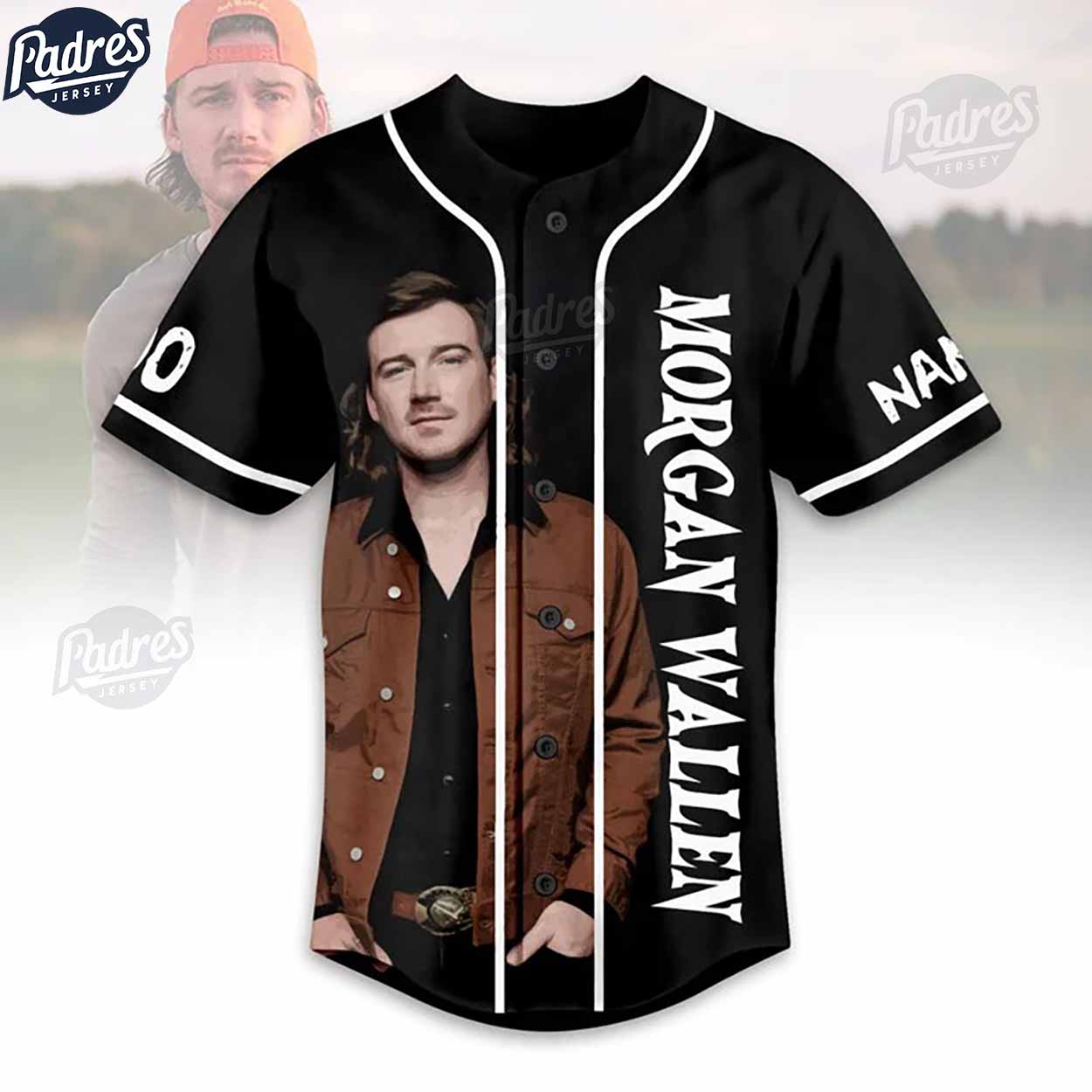 Morgan Wallen Back Home Custom Baseball Jersey - Padres Jersey Oasis: Elevate Your Baseball Style Game