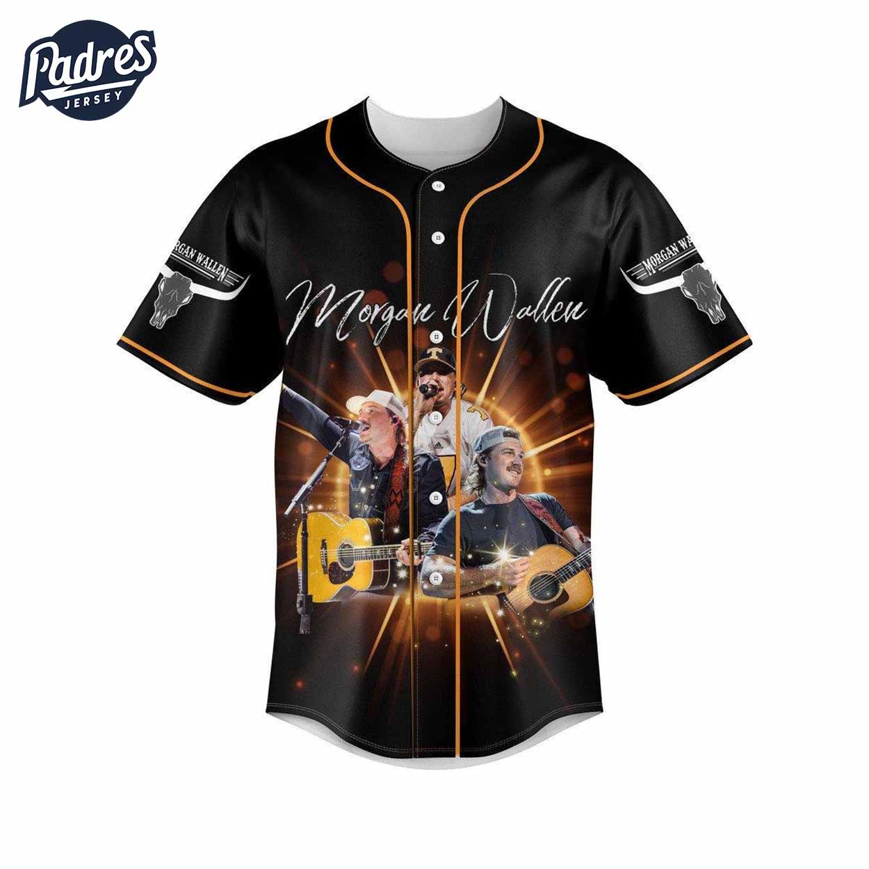 Morgan Wallen I Cant Not Love You More Than My Hometown Live Knoxville Tennessee Baseball Jersey - Padres Jersey Oasis: Elevate Your Baseball Style Game