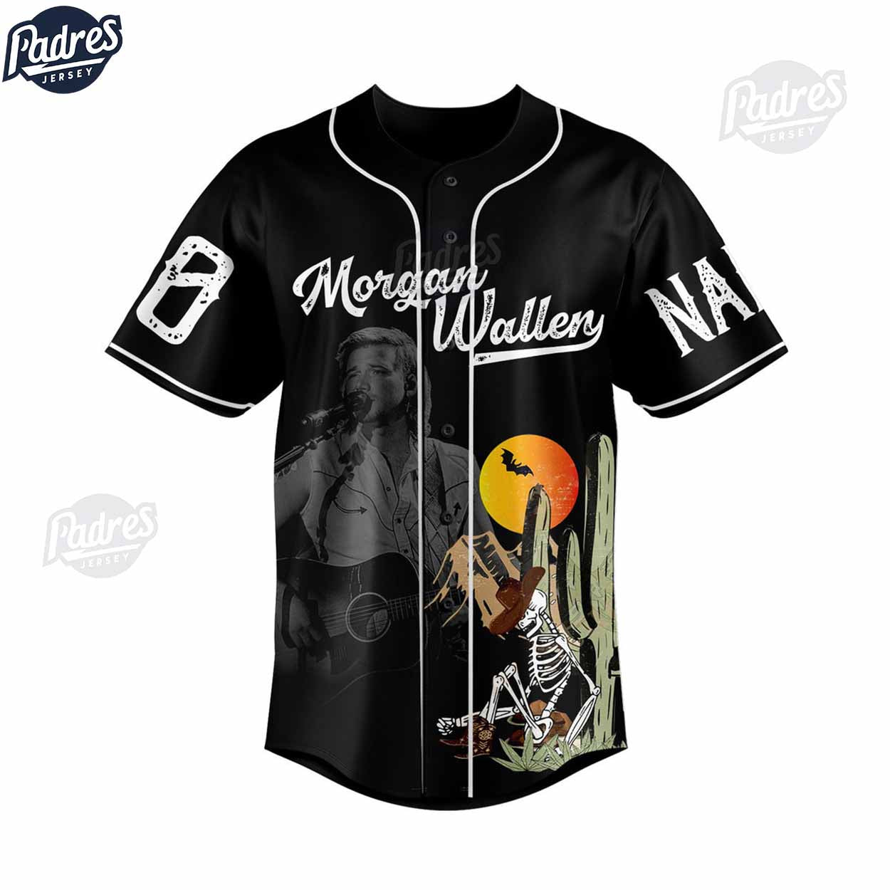 Morgan Wallen Last Night Custom Baseball Jersey Style - Padres Jersey Oasis: Elevate Your Baseball Style Game