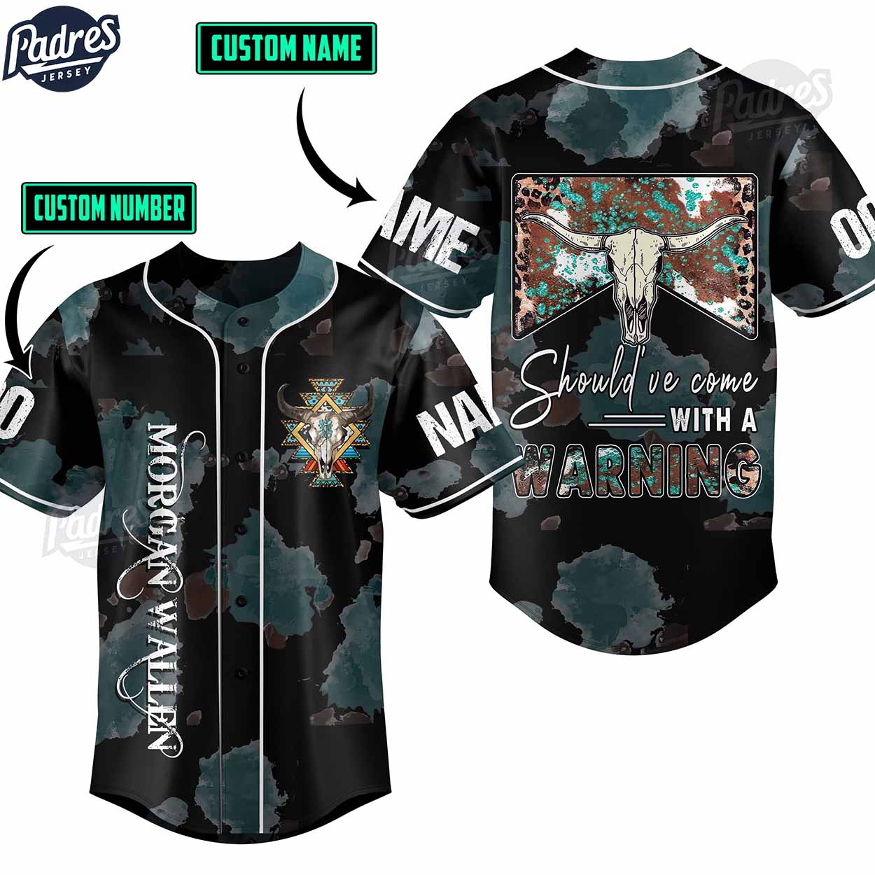 Morgan Wallen Should’ve Come With A Warning Custom Baseball Jersey Style - Padres Jersey Oasis: Elevate Your Baseball Style Game