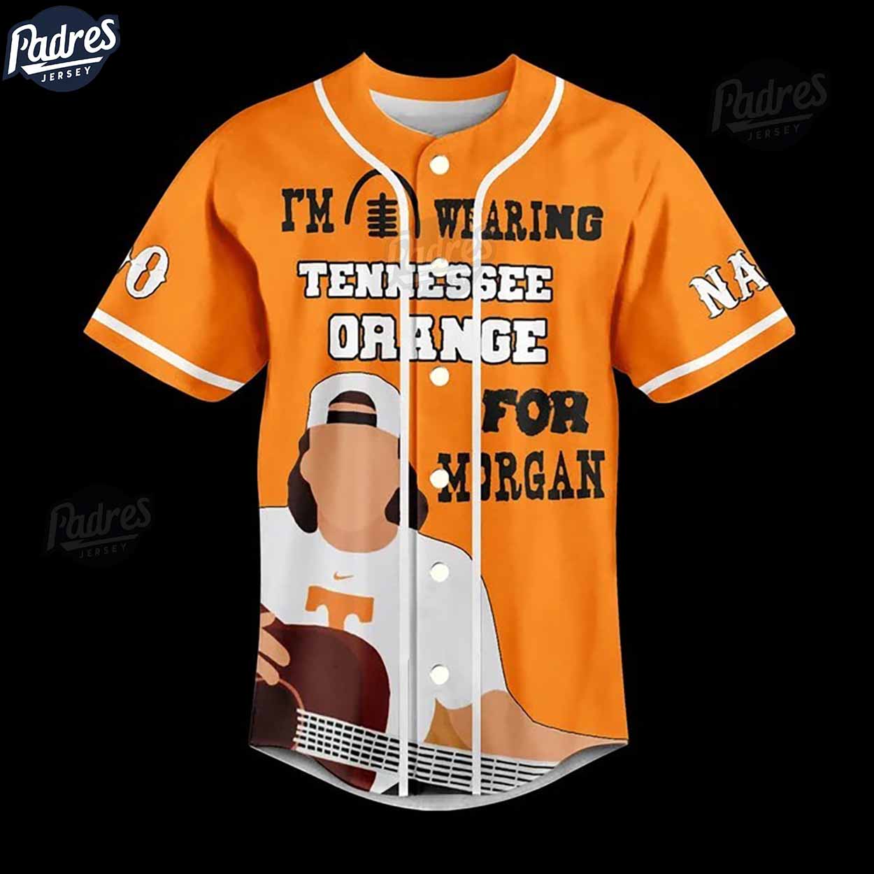 Morgan Wallen Tennessee Volunteers Baseball Jersey Style - Padres Jersey Oasis: Elevate Your Baseball Style Game
