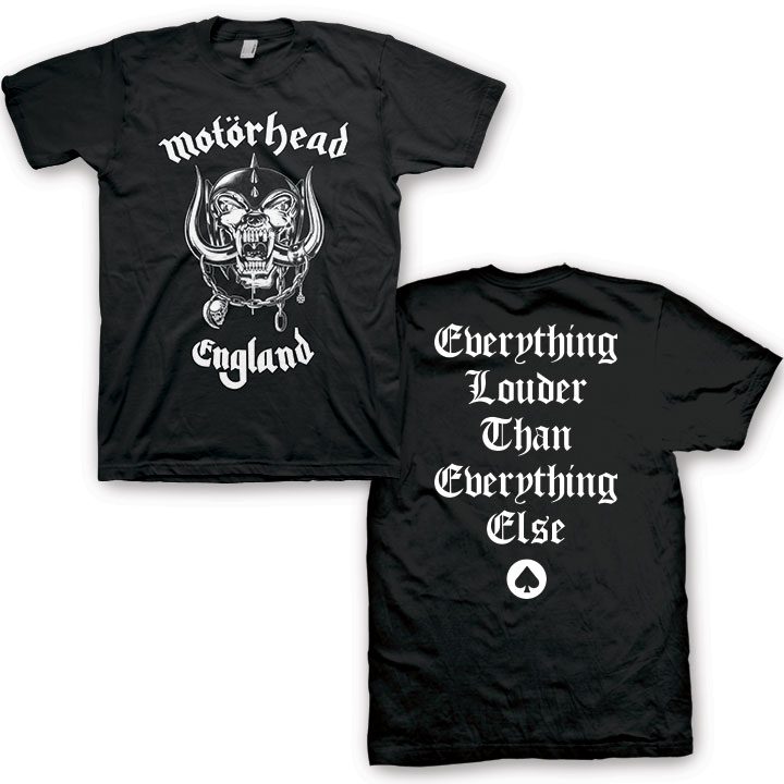 MotÃ¶rhead Everything Louder Tee