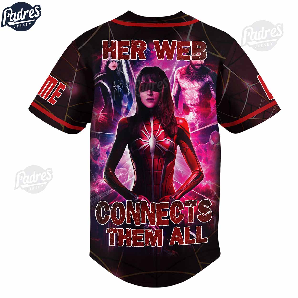 Movie Madame Web 2024 Custom Baseball Jersey Style - Padres Jersey Oasis: Elevate Your Baseball Style Game