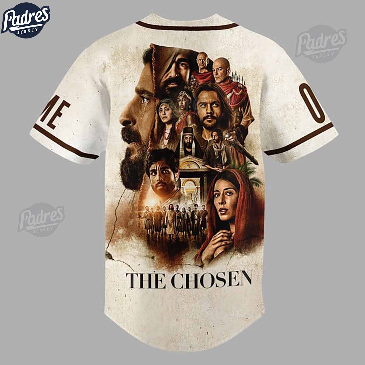 Movie The Chosen Custom Baseball Jersey - Padres Jersey Oasis: Elevate Your Baseball Style Game