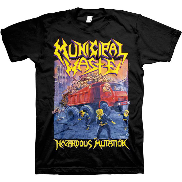 Municipal Waste Hazardous Mutations Tee