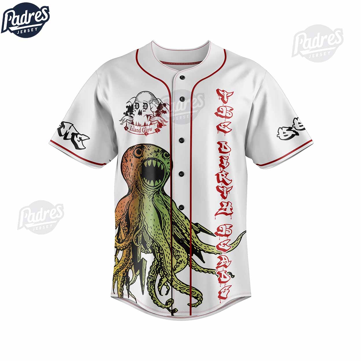 Music Dirty Heads Phantoms Of Summer Custom Baseball Jersey - Padres Jersey Oasis: Elevate Your Baseball Style Game