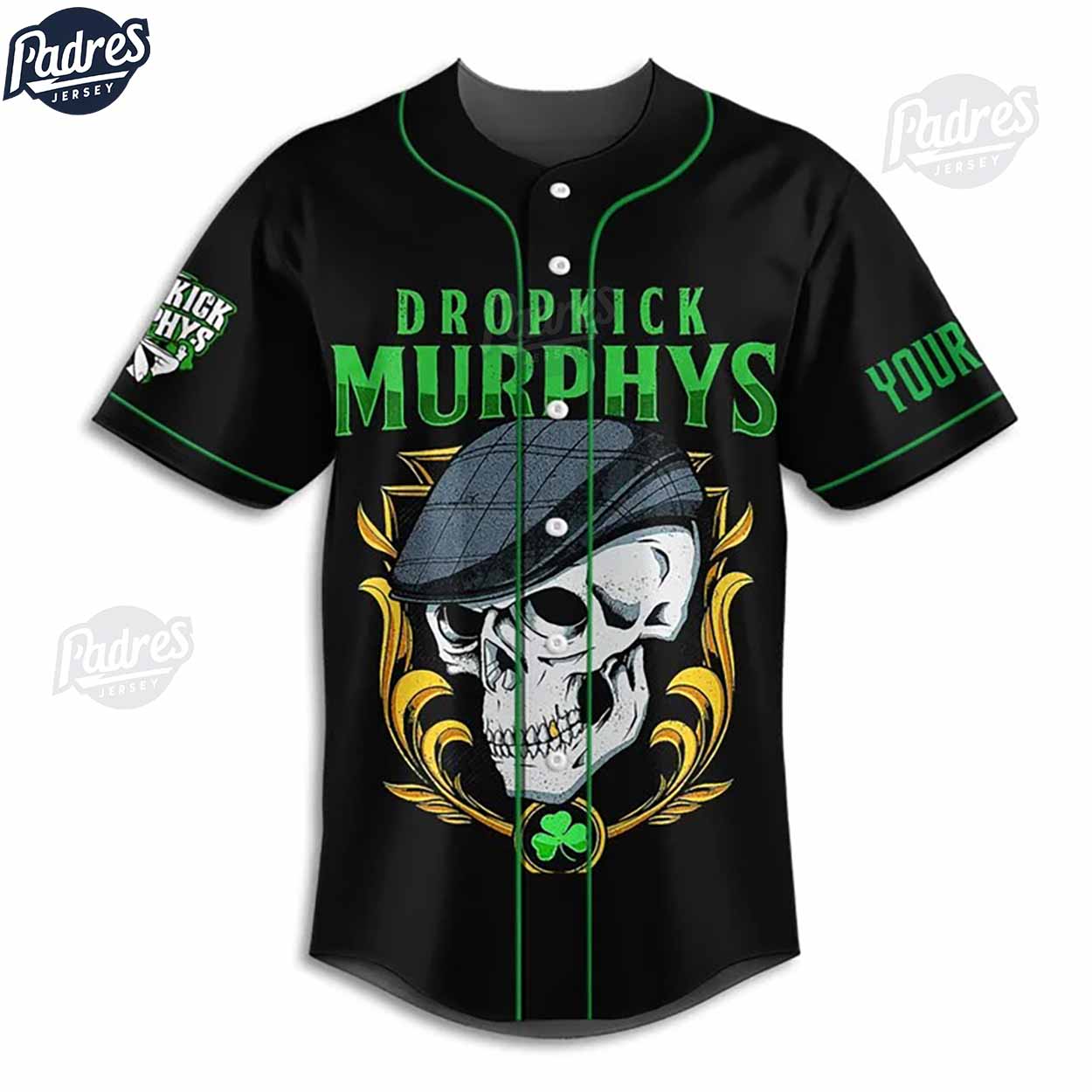 Music Dropkick Murphys Band Custom Baseball Jersey - Padres Jersey Oasis: Elevate Your Baseball Style Game