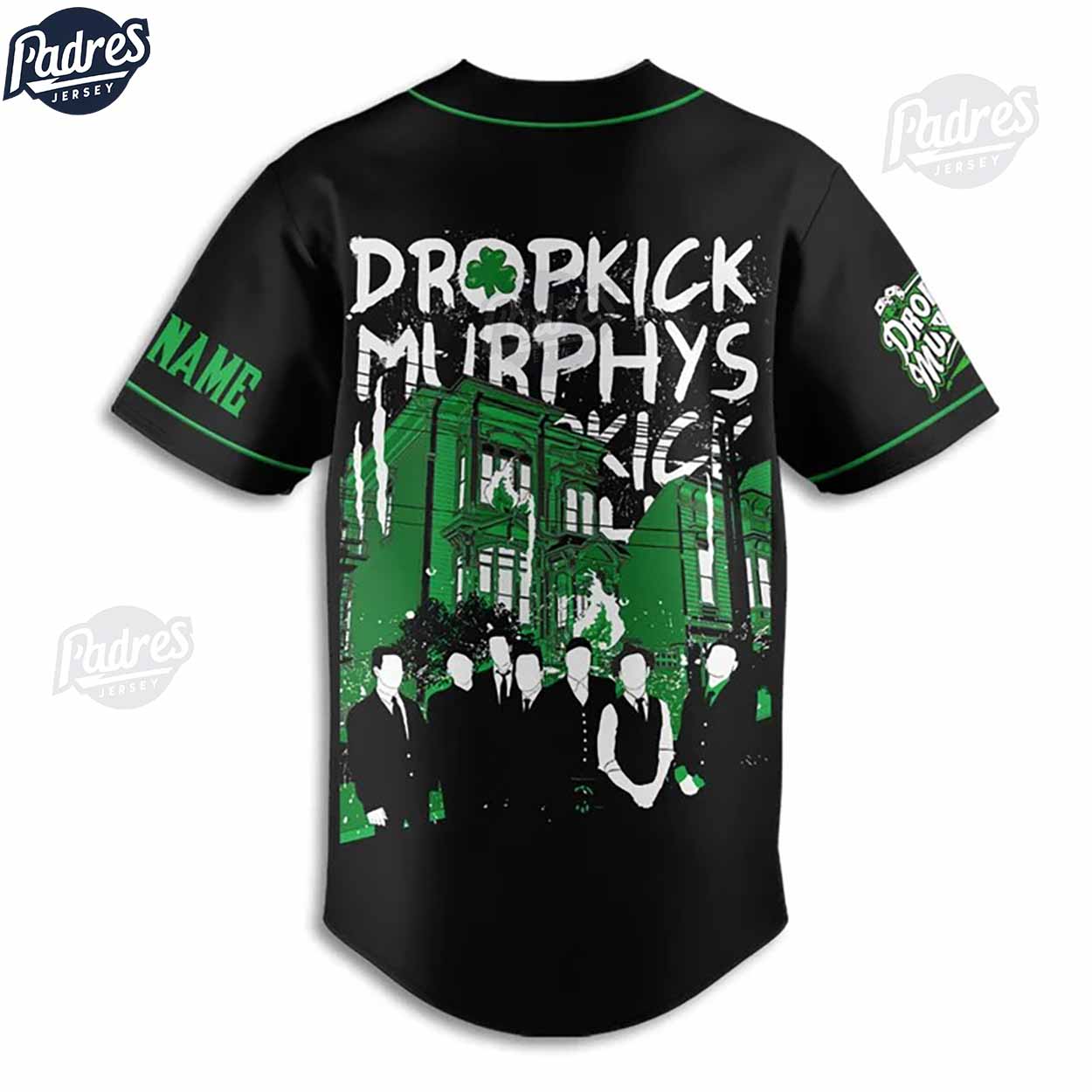 Music Dropkick Murphys Band Custom Baseball Jersey - Padres Jersey Oasis: Elevate Your Baseball Style Game