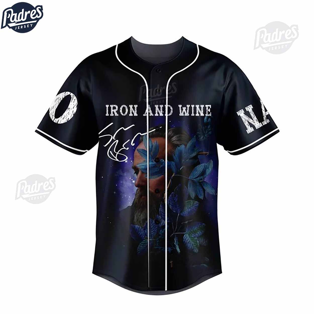 Music Iron And Wine Custom Baseball Jersey - Padres Jersey Oasis: Elevate Your Baseball Style Game
