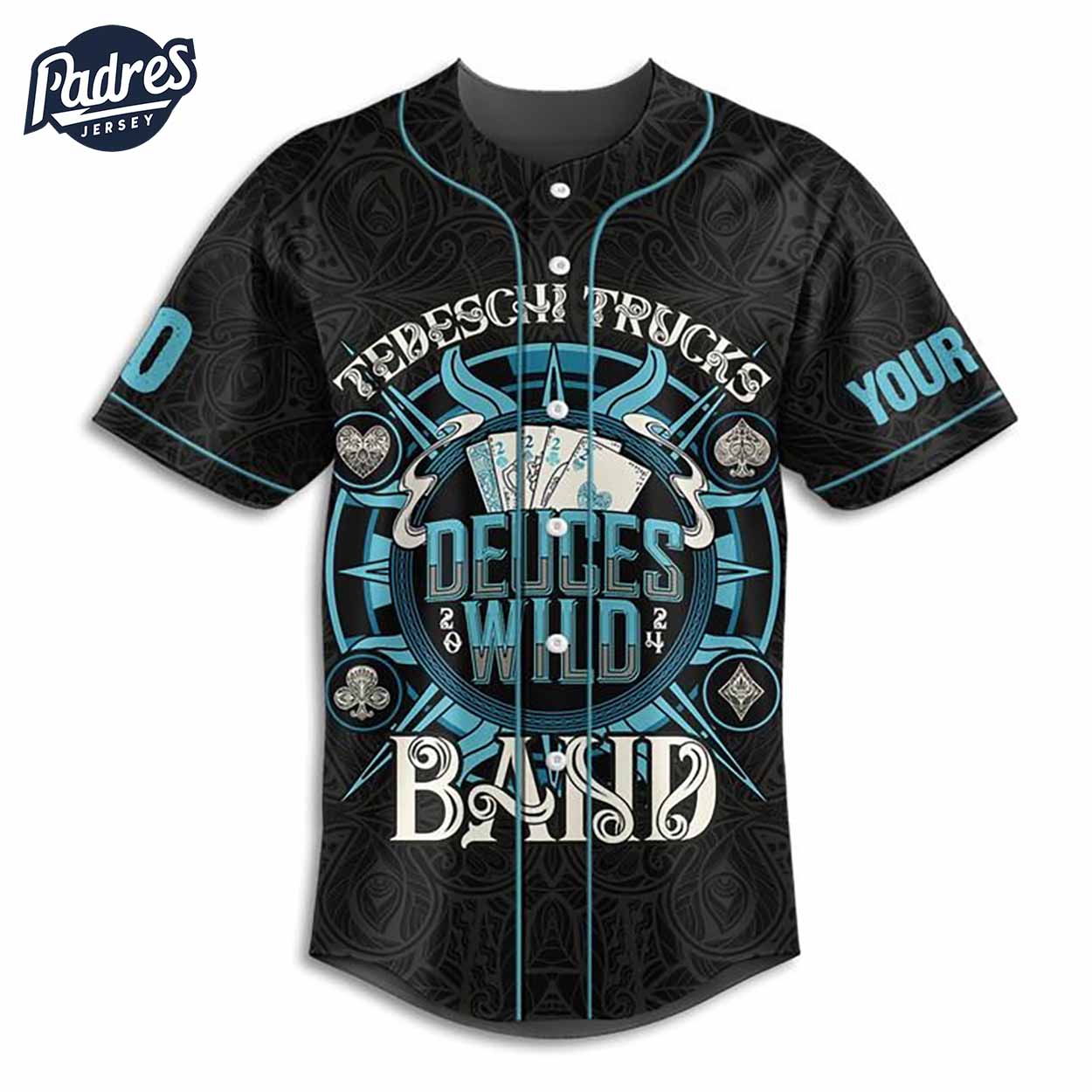Music Tedeschi Trucks Band Custom Baseball Jersey - Padres Jersey Oasis: Elevate Your Baseball Style Game