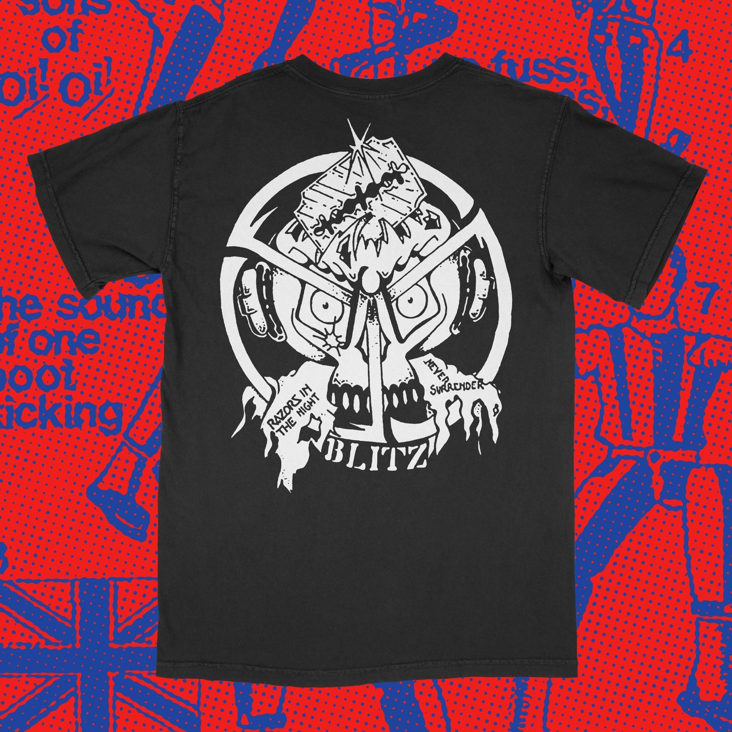 NEVER SURRENDER - POCKET TEE