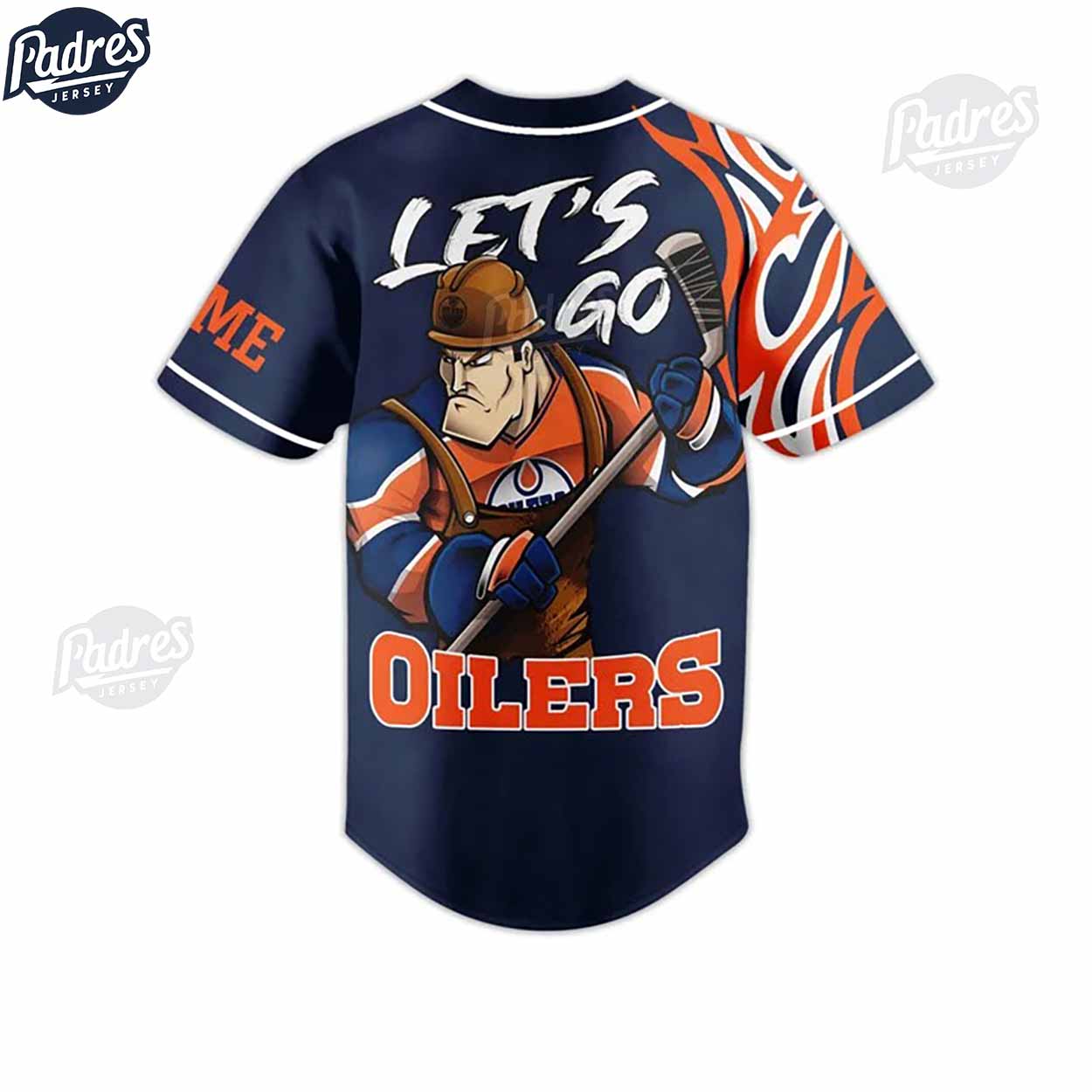 NHL Edmonton Oilers Baseball Jersey - Padres Jersey Oasis: Elevate Your Baseball Style Game
