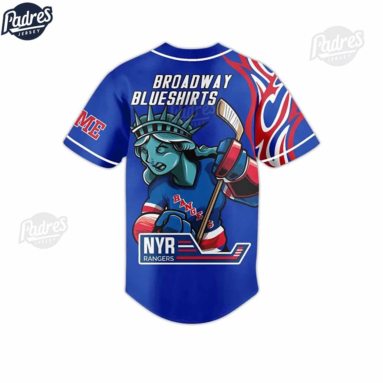 NHL New York Rangers Baseball Jersey Style - Padres Jersey Oasis: Elevate Your Baseball Style Game