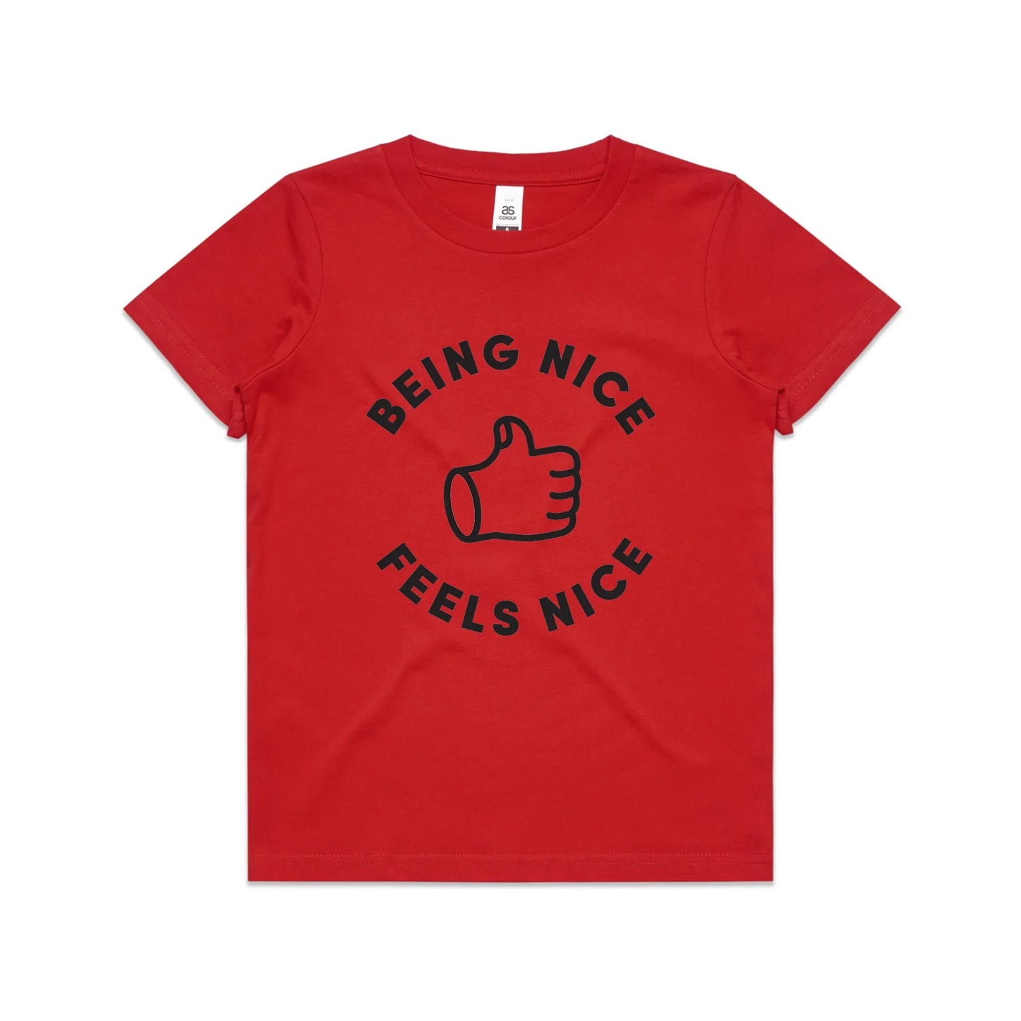 Being Nice Feels Nice Kids Tee