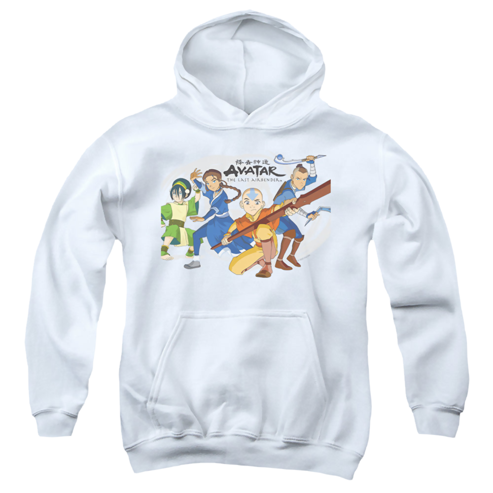Avatar The Last Airbender Avatars Group - Youth Hoodie
