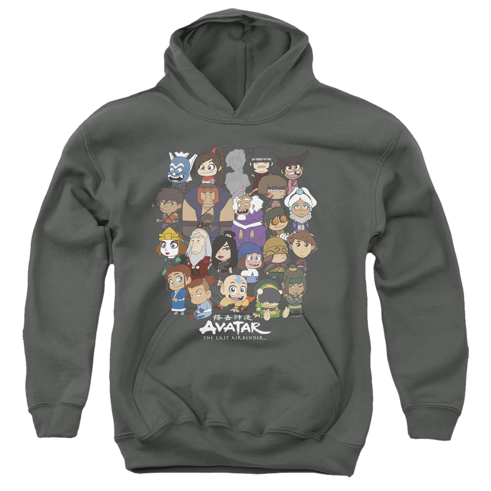 Avatar The Last Airbender Chibi Group - Youth Hoodie