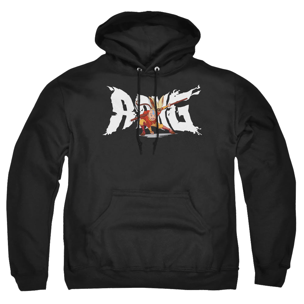 Avatar The Last Airbender Aang And Momo - Pullover Hoodie