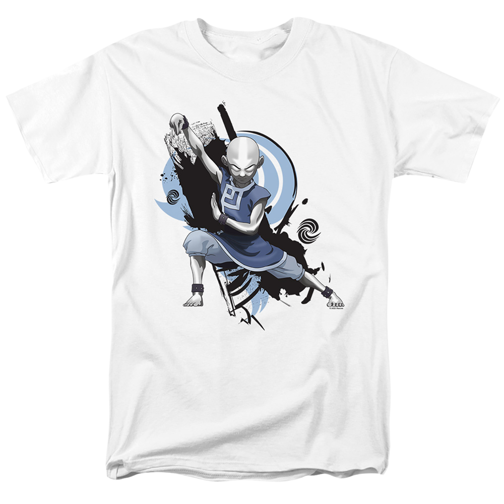 Avatar The Last Airbender Energybending Aang - Men's Regular Fit T-Shirt