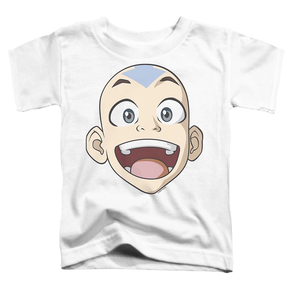 Avatar The Last Airbender Big Aang Face - Toddler T-Shirt
