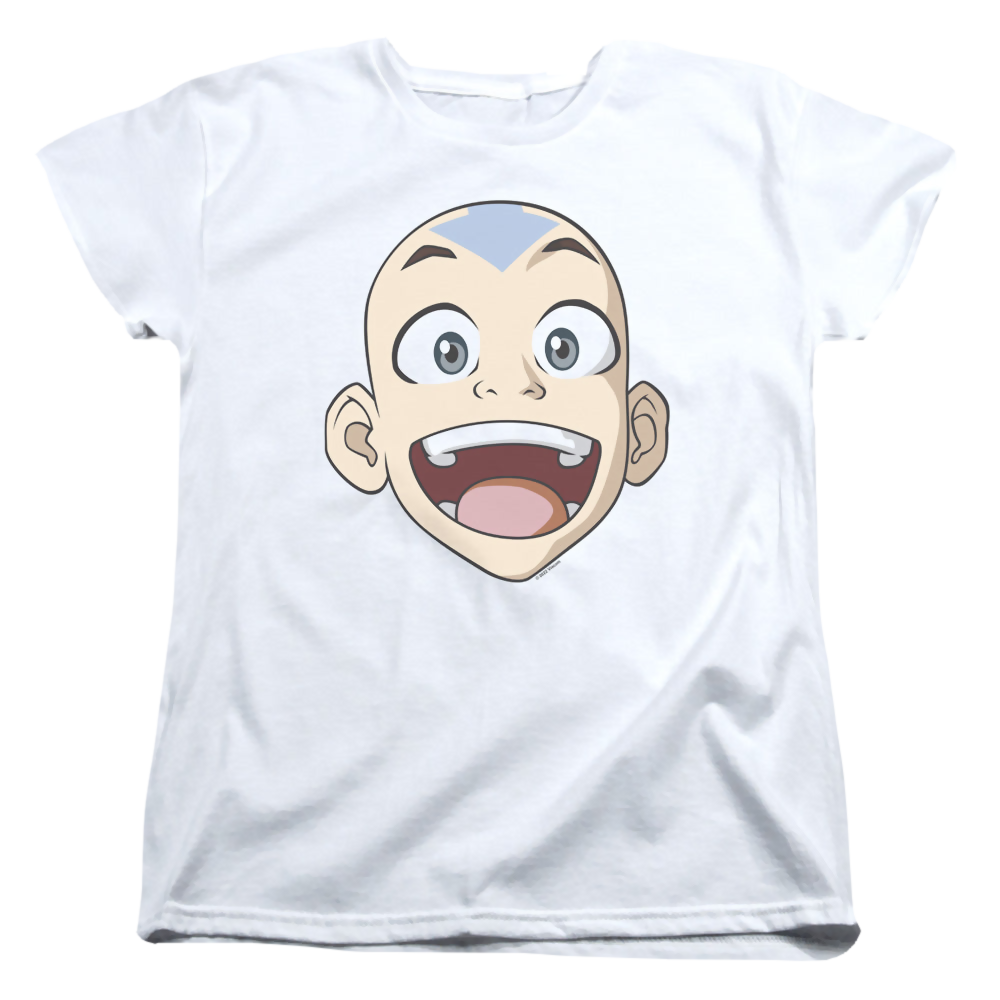 Avatar The Last Airbender Big Aang Face - Women's T-Shirt