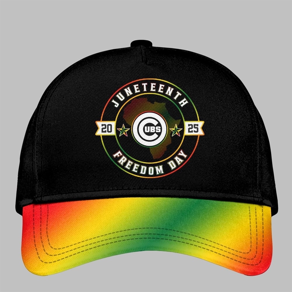 Chicago Cubs Juneteenth Day 2025 Baseball Jersey Hat - Grishko.com
