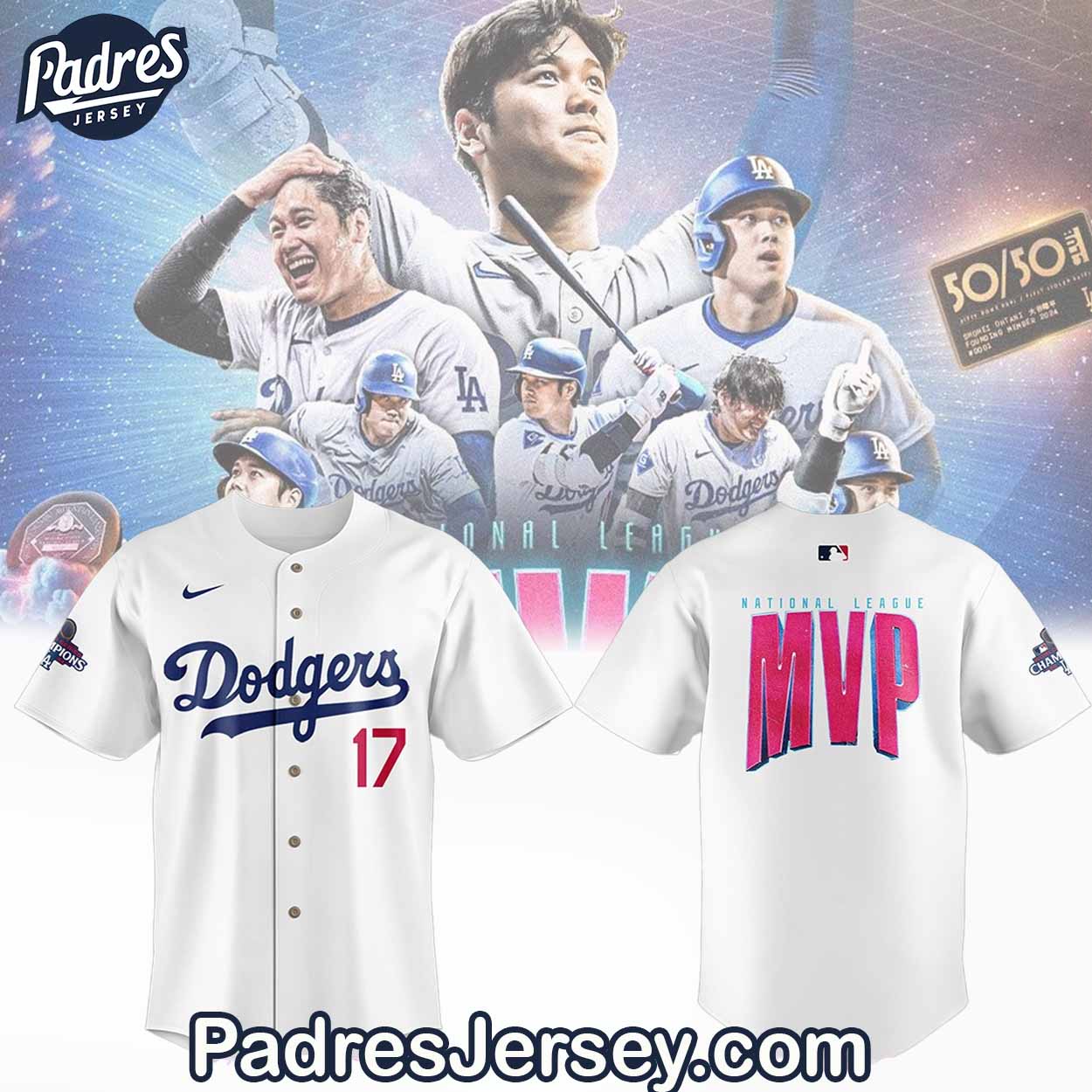 National League MVP Los Angeles Dodgers Baseball Jersey Outfit - Padres Jersey Oasis: Elevate Your Baseball Style Game