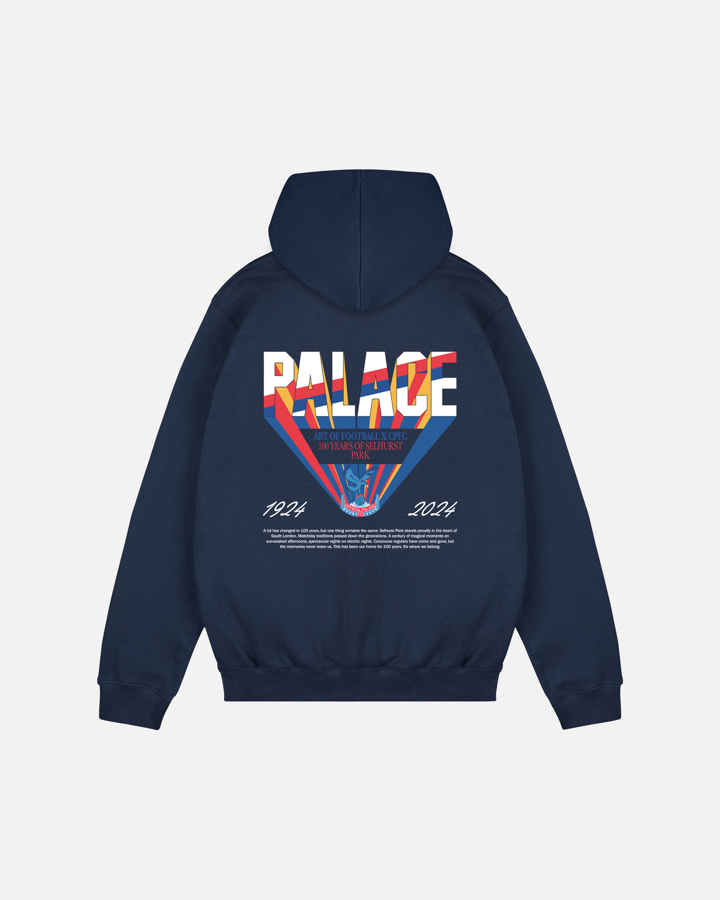 CPFC Selhurst Park Anniversary Hoodie - Navy