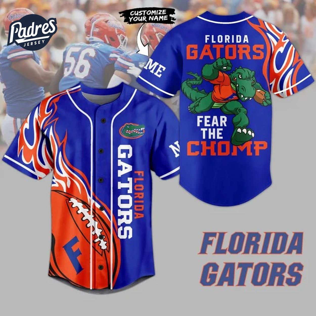 NCAA Florida Gators Football Baseball Jersey Unique Custom - Padres Jersey Oasis: Elevate Your Baseball Style Game
