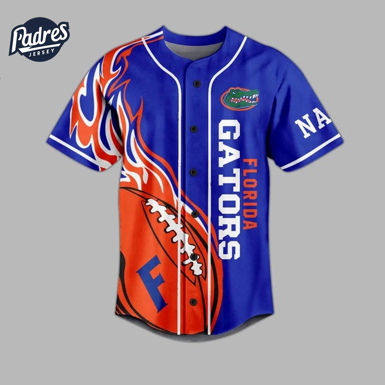 NCAA Florida Gators Football Baseball Jersey Unique Custom - Padres Jersey Oasis: Elevate Your Baseball Style Game