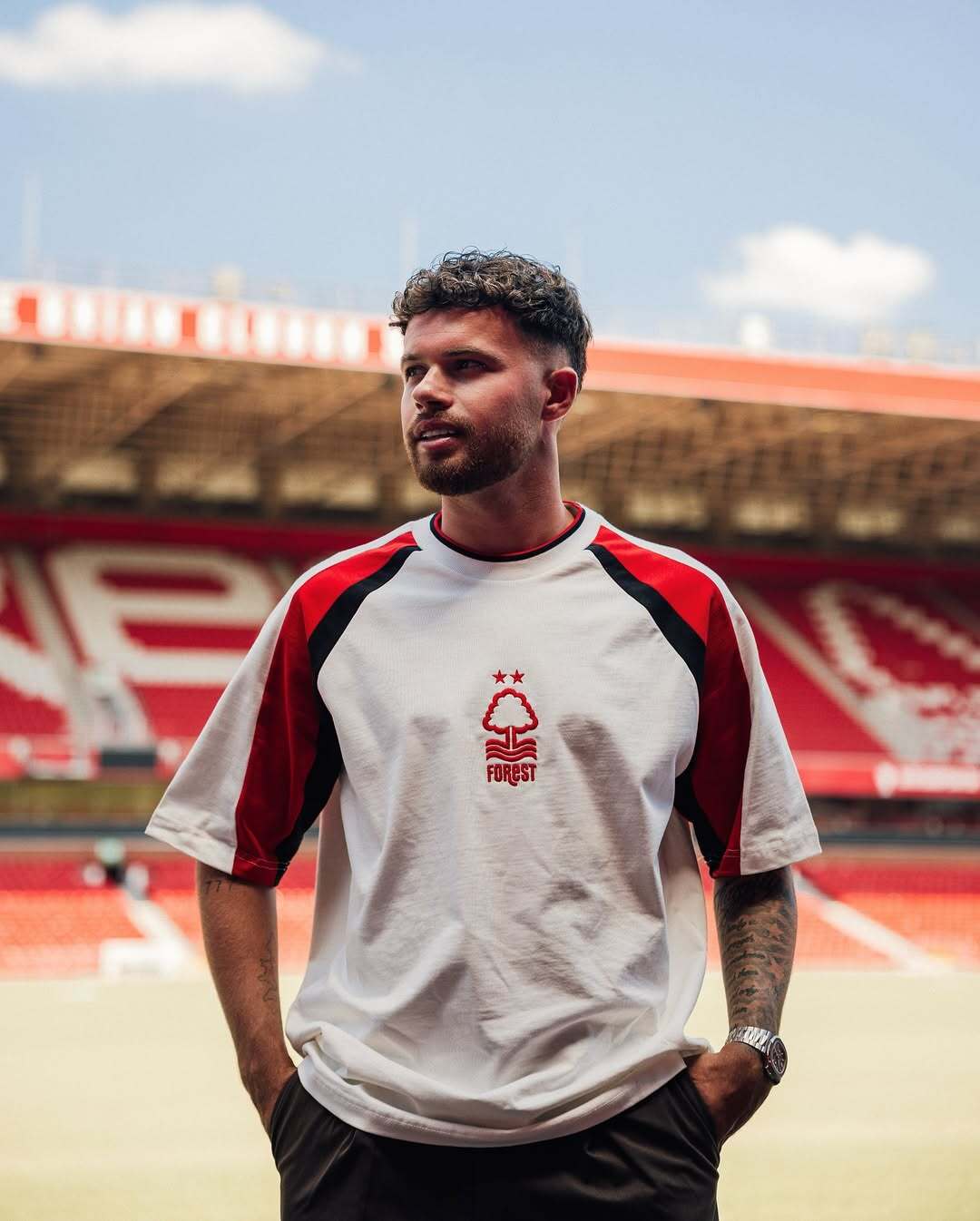 Forest 90s Heavyweight Panelled Tee
