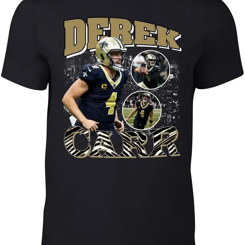 New Orleans Derek Carr Bootleg Style T-Shirt