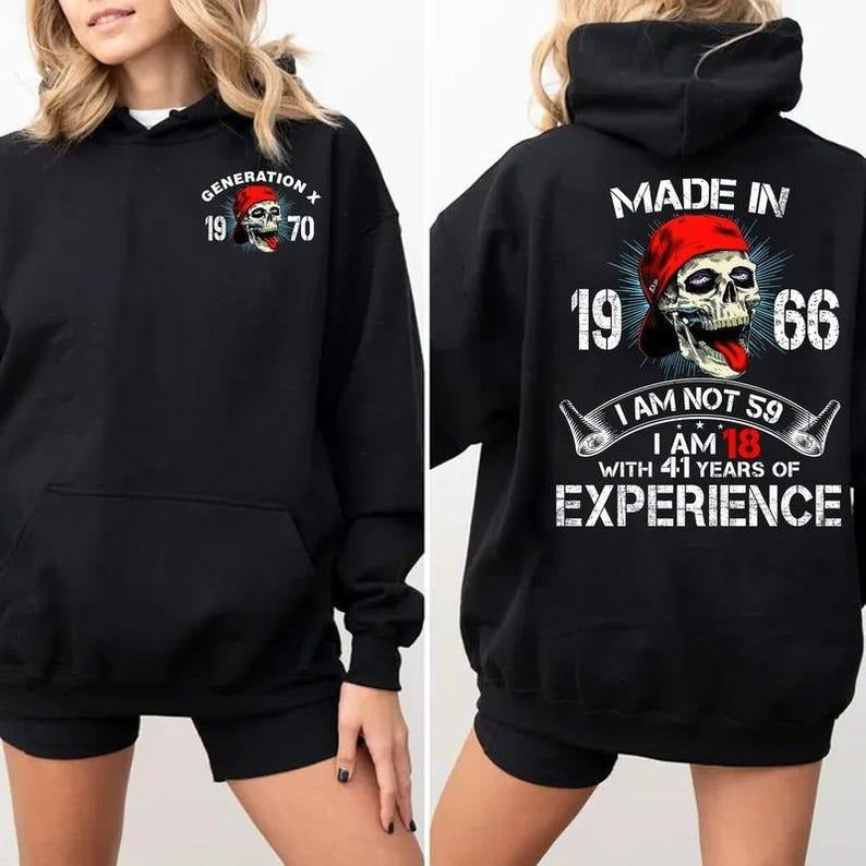 New Two-sided Customize Gen X T-shirt, Proud Member Of The Fck Your Feelings T Hoodie, Inspired Funny Saying Sarcasm Quote Sweatshirt, Badass Generation FAFOT Tee