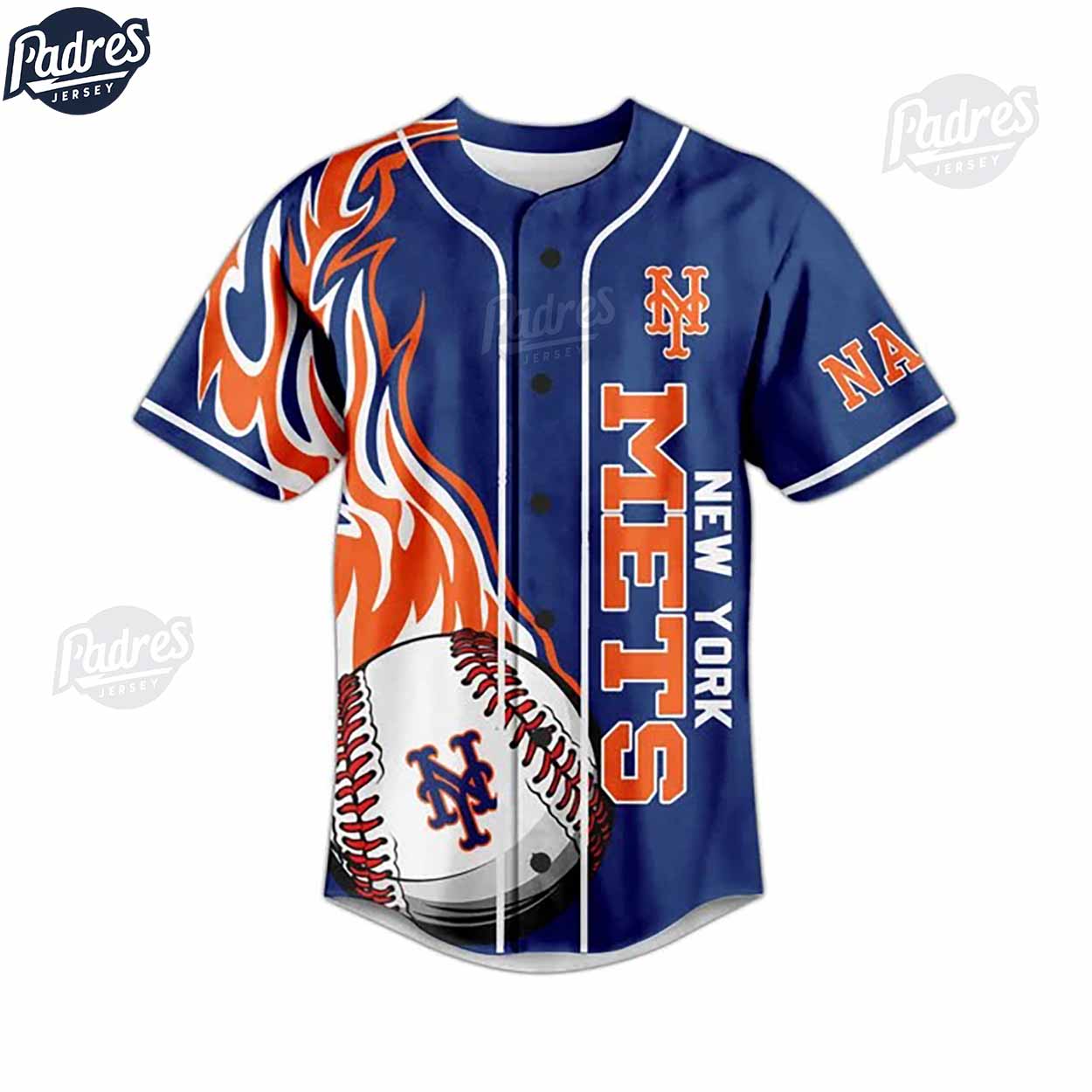 New York Mets Custom Baseball Jersey Fans Club - Padres Jersey Oasis: Elevate Your Baseball Style Game