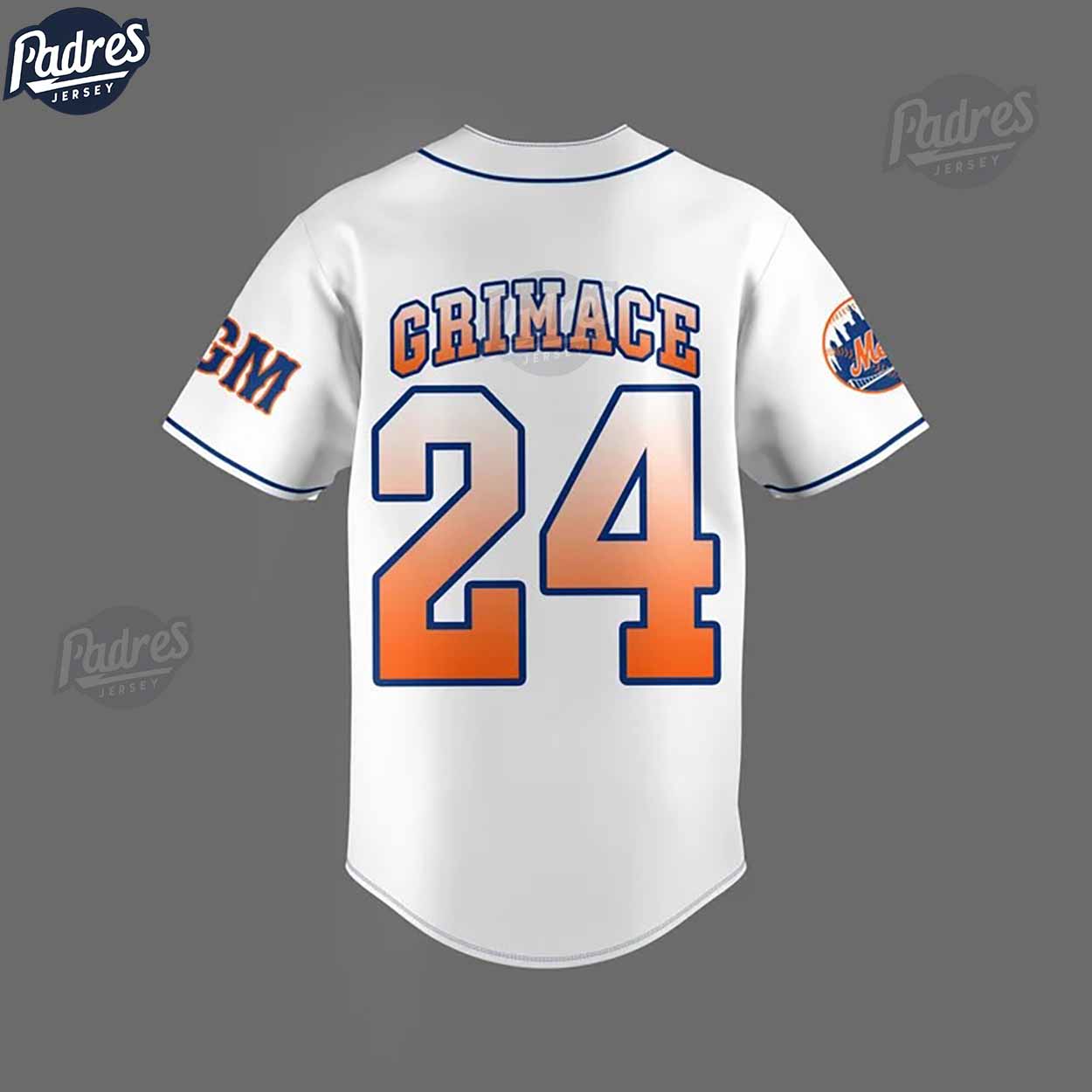 New York Mets LFGM Custom White Baseball Jersey - Padres Jersey Oasis: Elevate Your Baseball Style Game