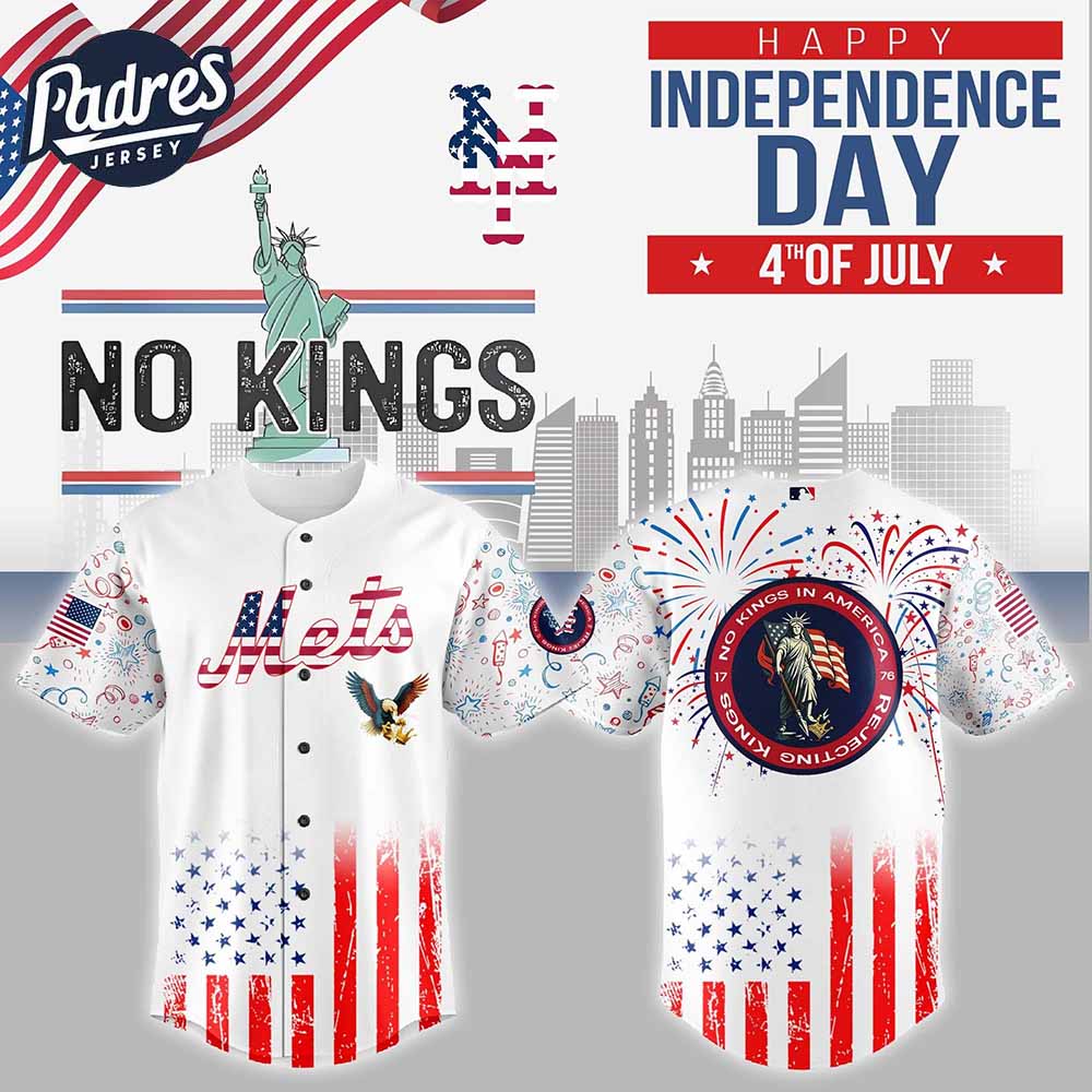 New York Mets MLB X The 4th Of July X Military Custom Baseball Jersey - Padres Jersey Oasis: Elevate Your Baseball Style Game