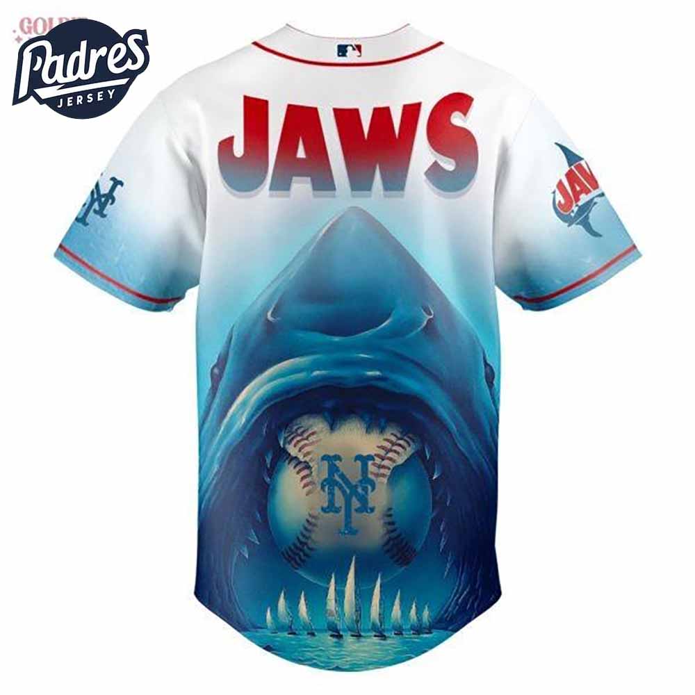 New York Mets x Jaws 2025 Baseball Jersey - Padres Jersey Oasis: Elevate Your Baseball Style Game