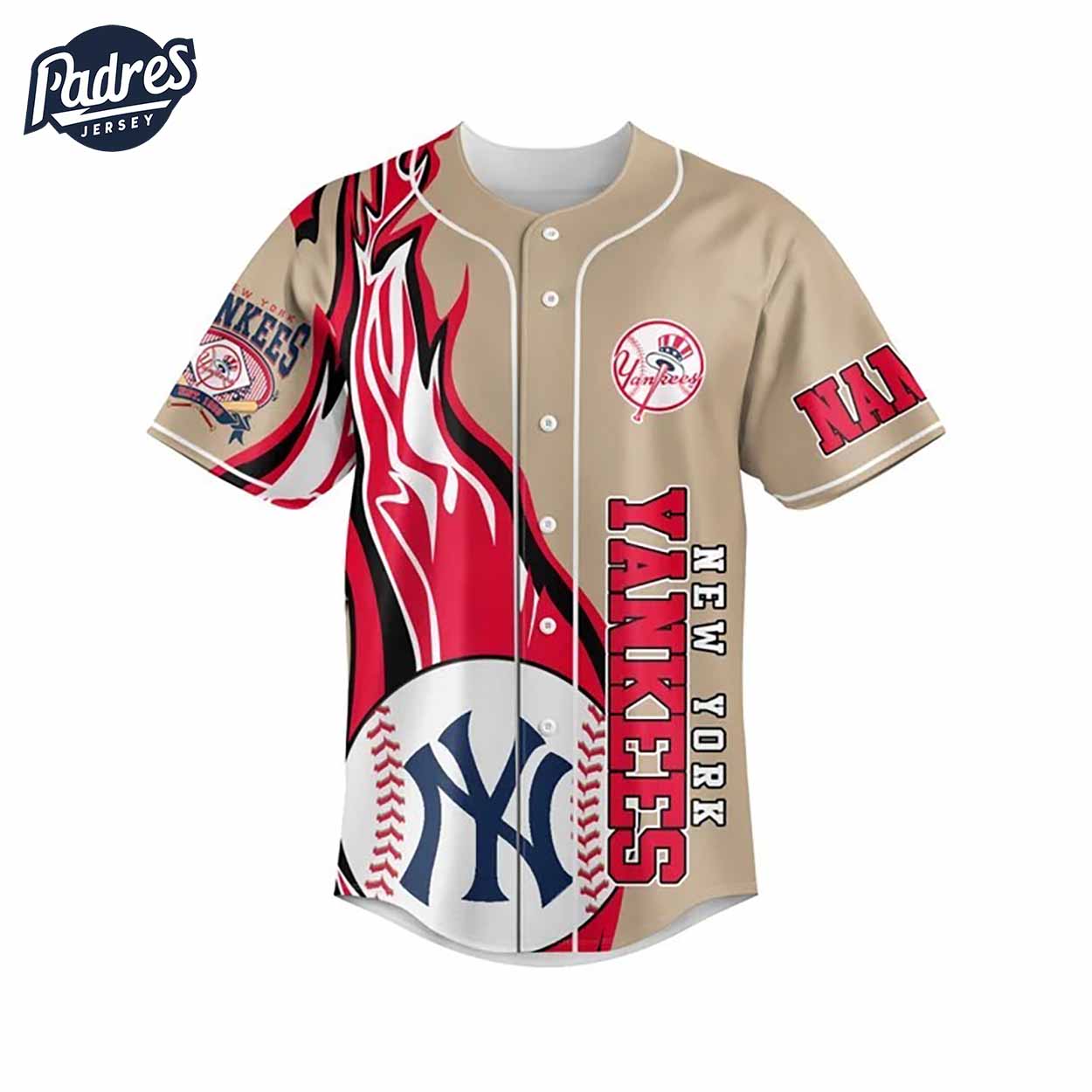 New York Yankees There Is Only One October Baseball Jersey - Padres Jersey Oasis: Elevate Your Baseball Style Game