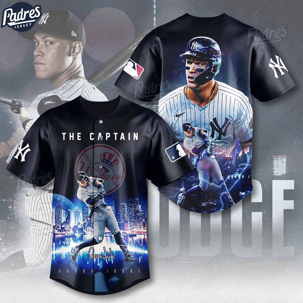 New York Yankees x Aaron Judge Baseball Jersey - Padres Jersey Oasis: Elevate Your Baseball Style Game