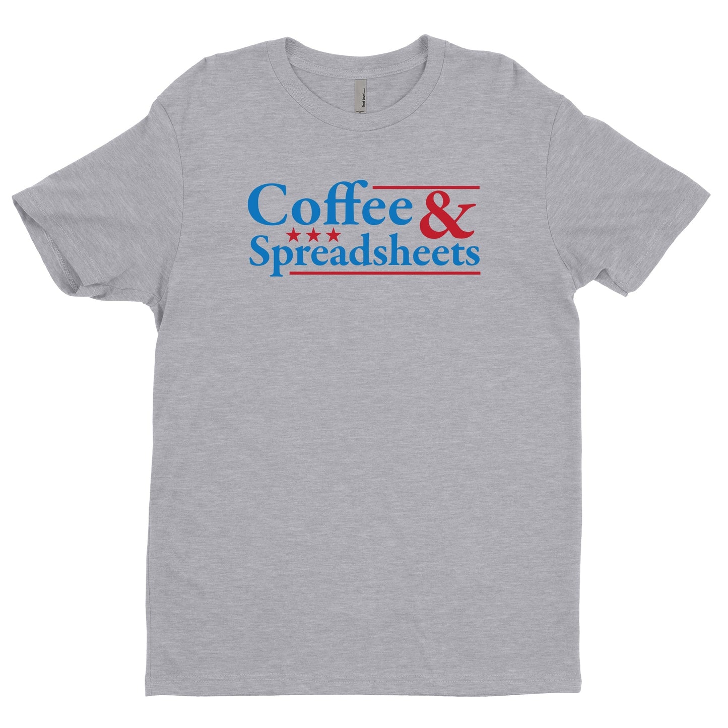 Coffee And Spreadsheets Candidate Tee