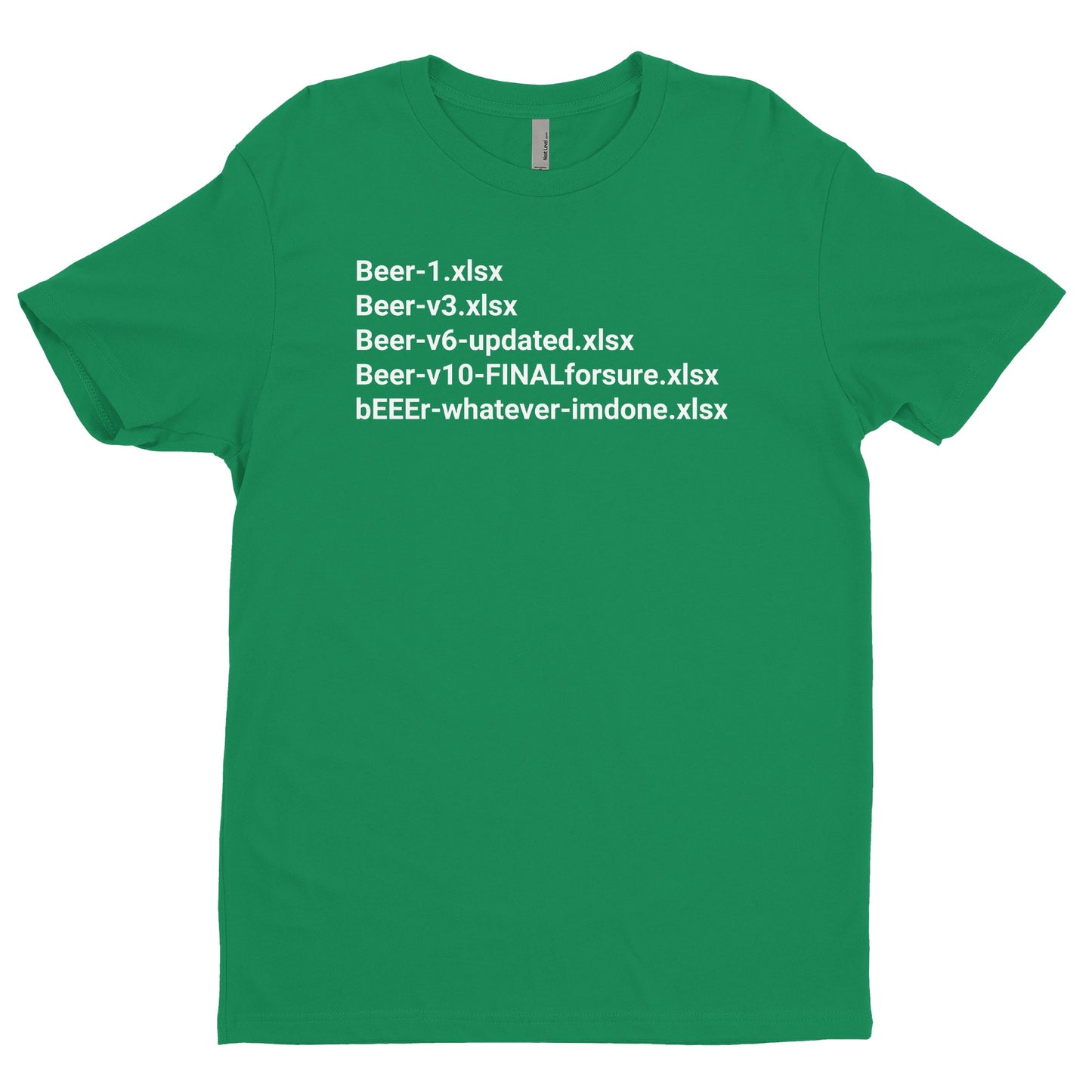 Beer Workbook Tee