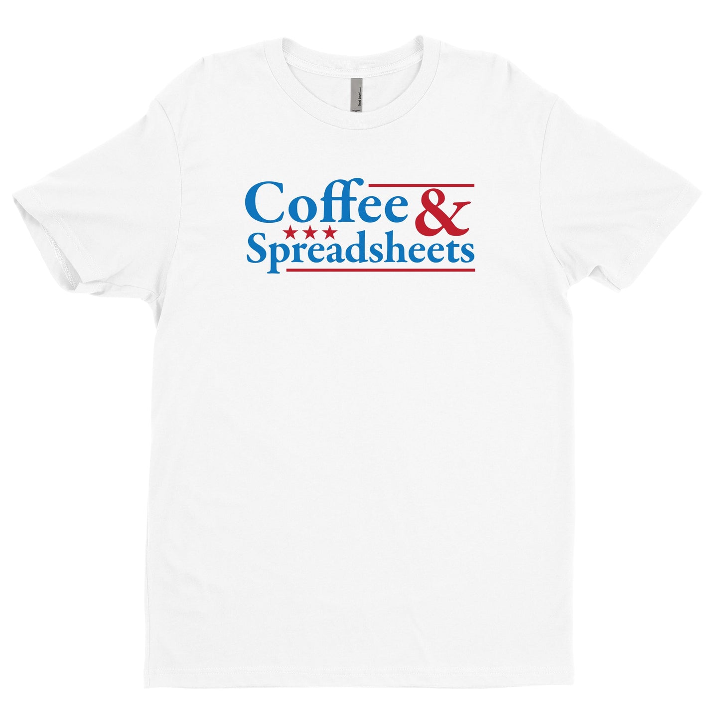 Coffee And Spreadsheets Candidate Tee