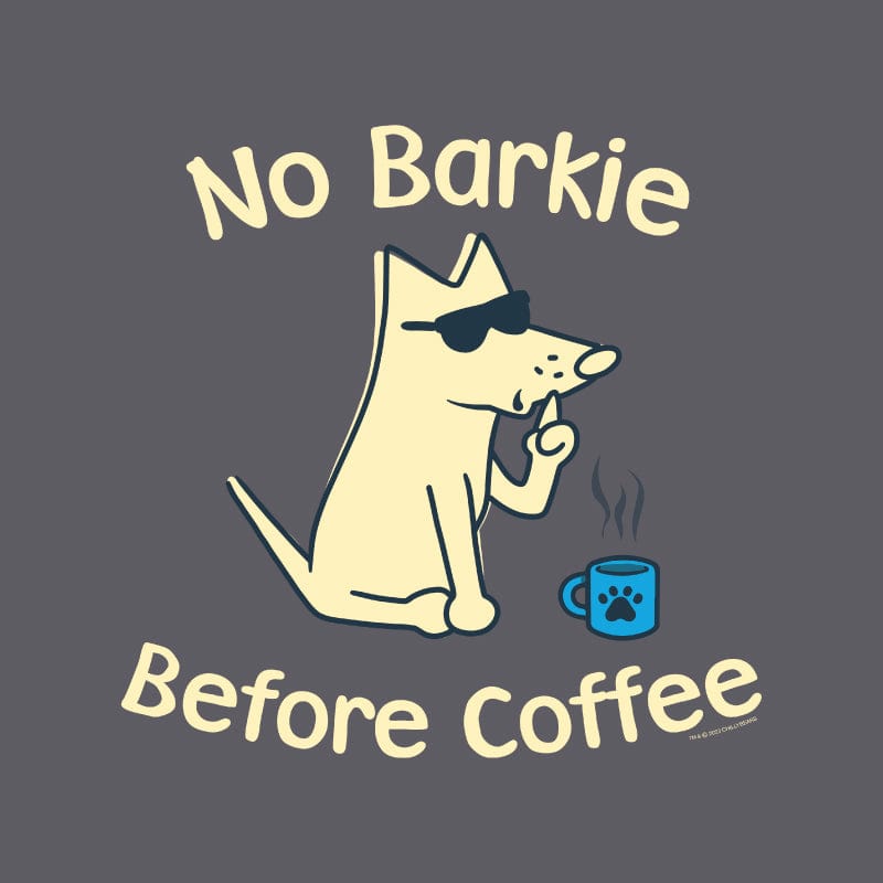 No Barkie Before Coffee - Sweatshirt Dress