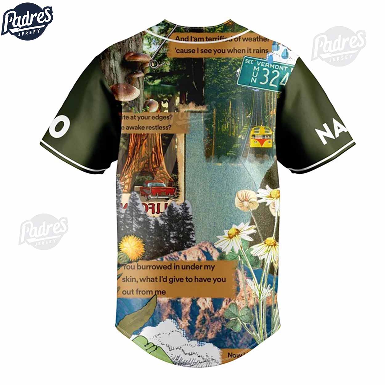 Noah Kahan Stick Season Custom Baseball Jersey - Padres Jersey Oasis: Elevate Your Baseball Style Game
