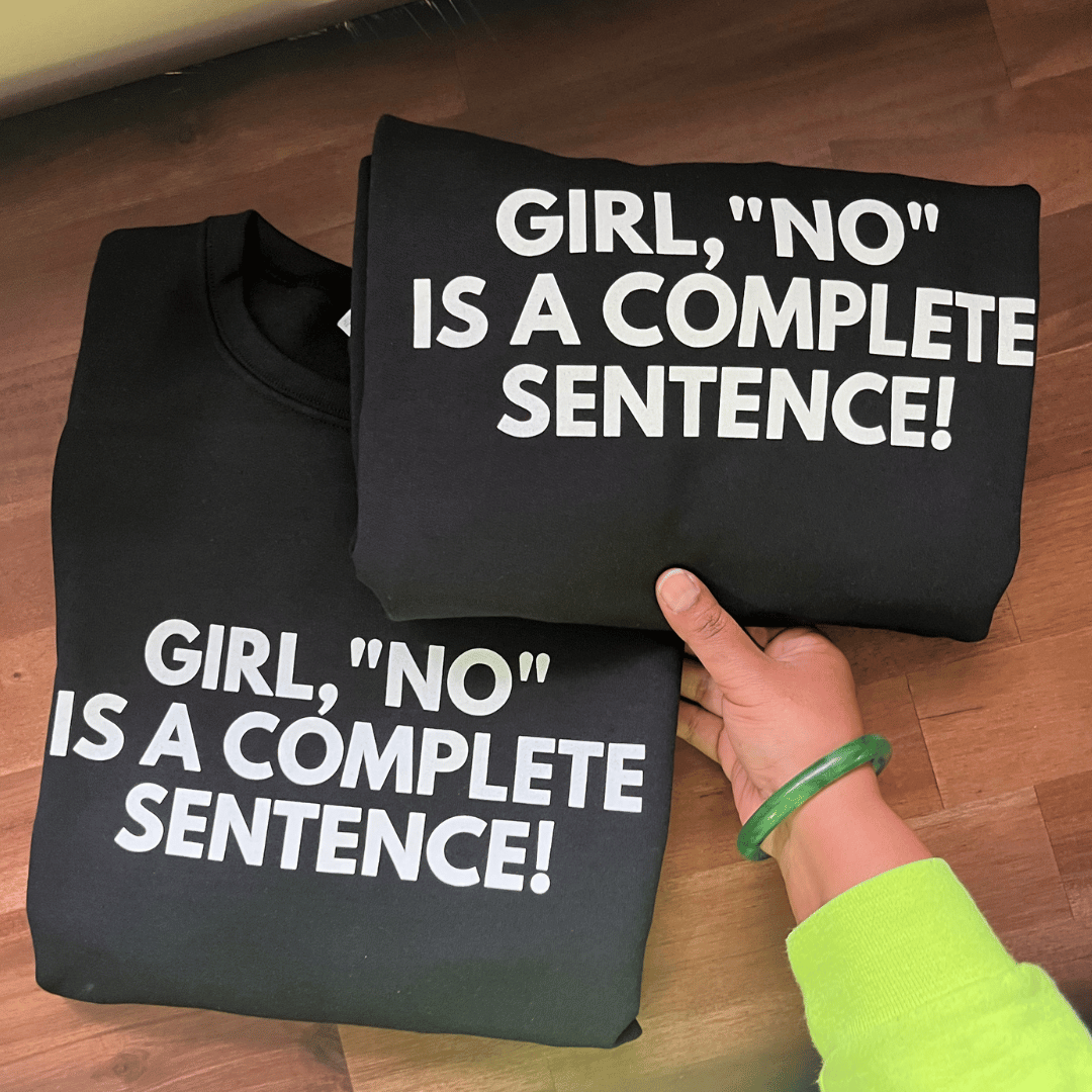 Complete Sentence Sweatshirt