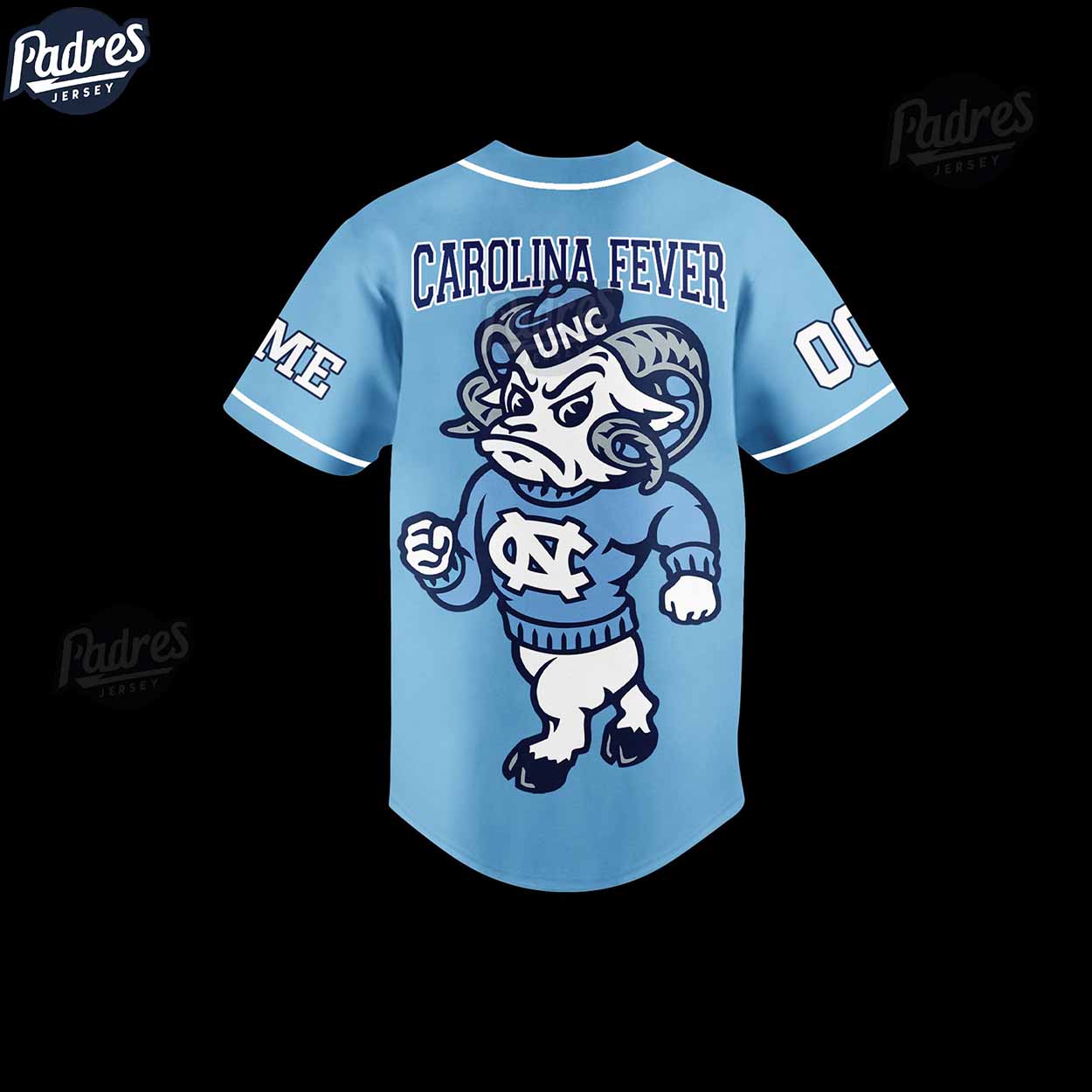 North Carolina Tar Heels Custom Baseball Jersey - Padres Jersey Oasis: Elevate Your Baseball Style Game